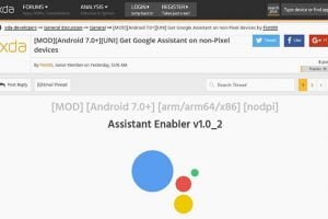xda google assistant enabler