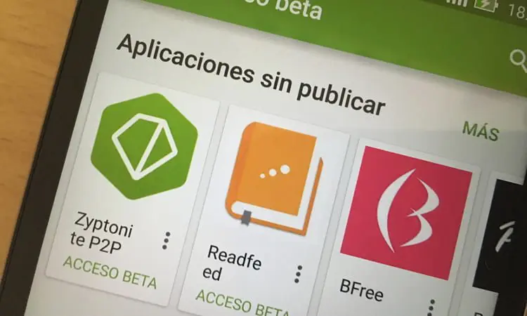 Las beta abiertas llegan a Google Play Store