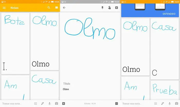 google keep ocr texto editable