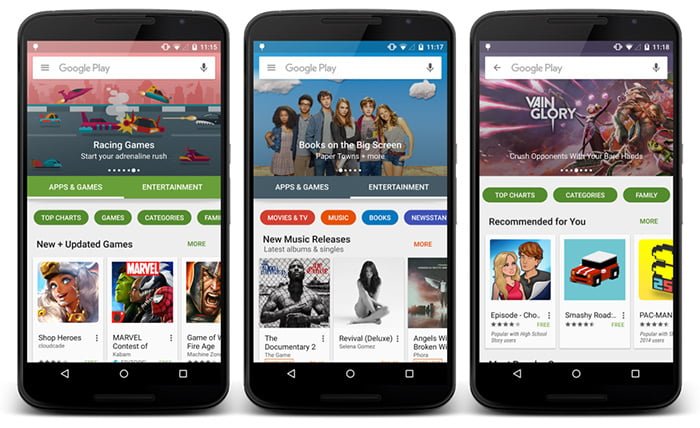 Google Play Store mejora la lucha contra el spam