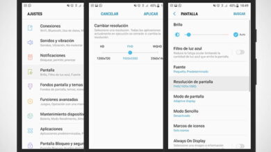 cambiar resolucion pantalla samsung S7