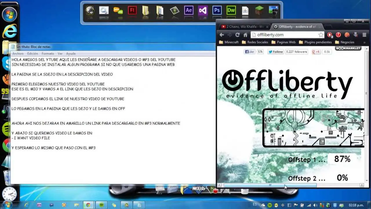 descarga musica pc