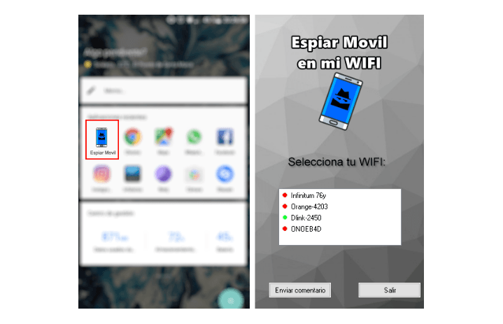 Cómo espiar un móvil por WiFi
