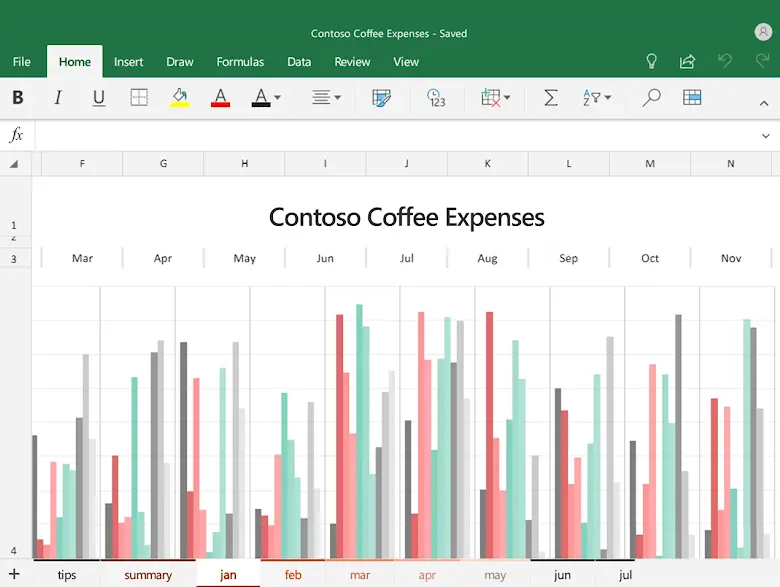 Mejores apps de excel para android