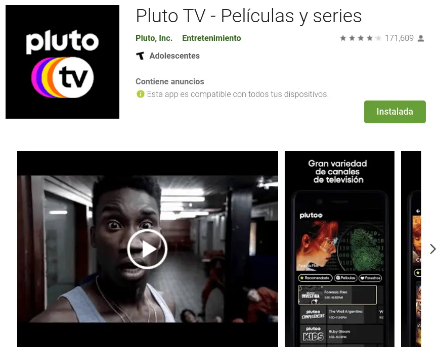 Descubre cómo ver canales gratis en Android con Pluto TV