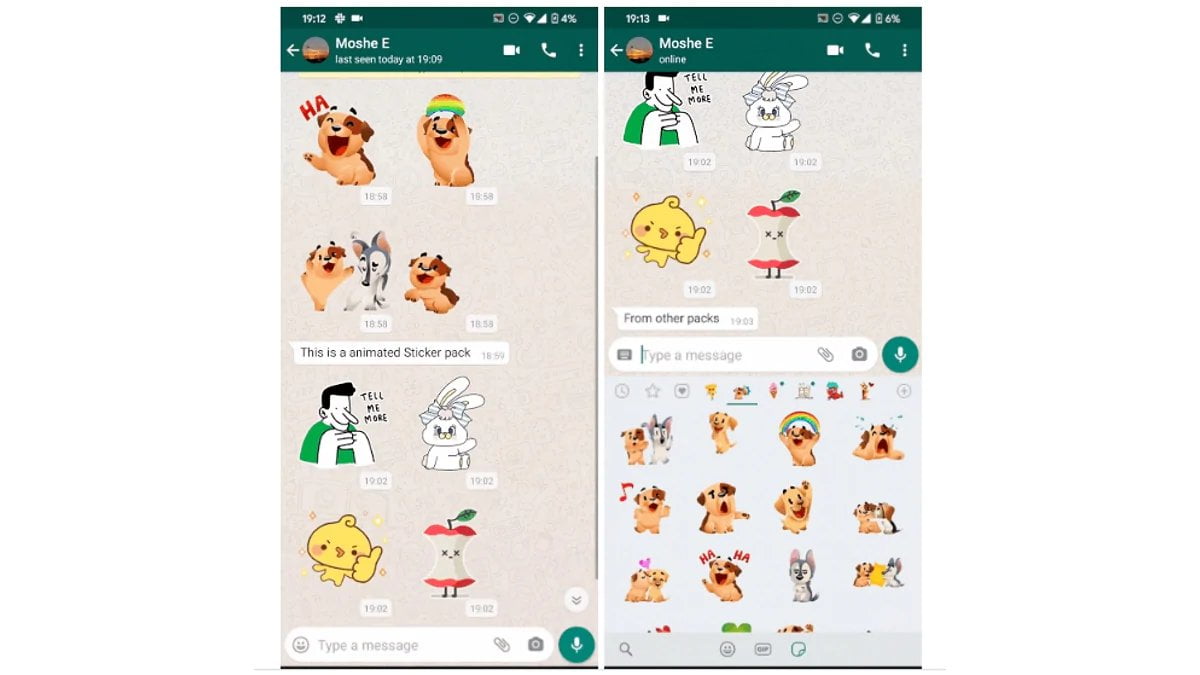 Stickers animados para usar en WhatsApp Las nuevas pegatinas animadas en WhatsApp