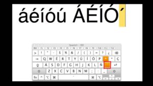 ¿Cómo escribir acentos en Mac?