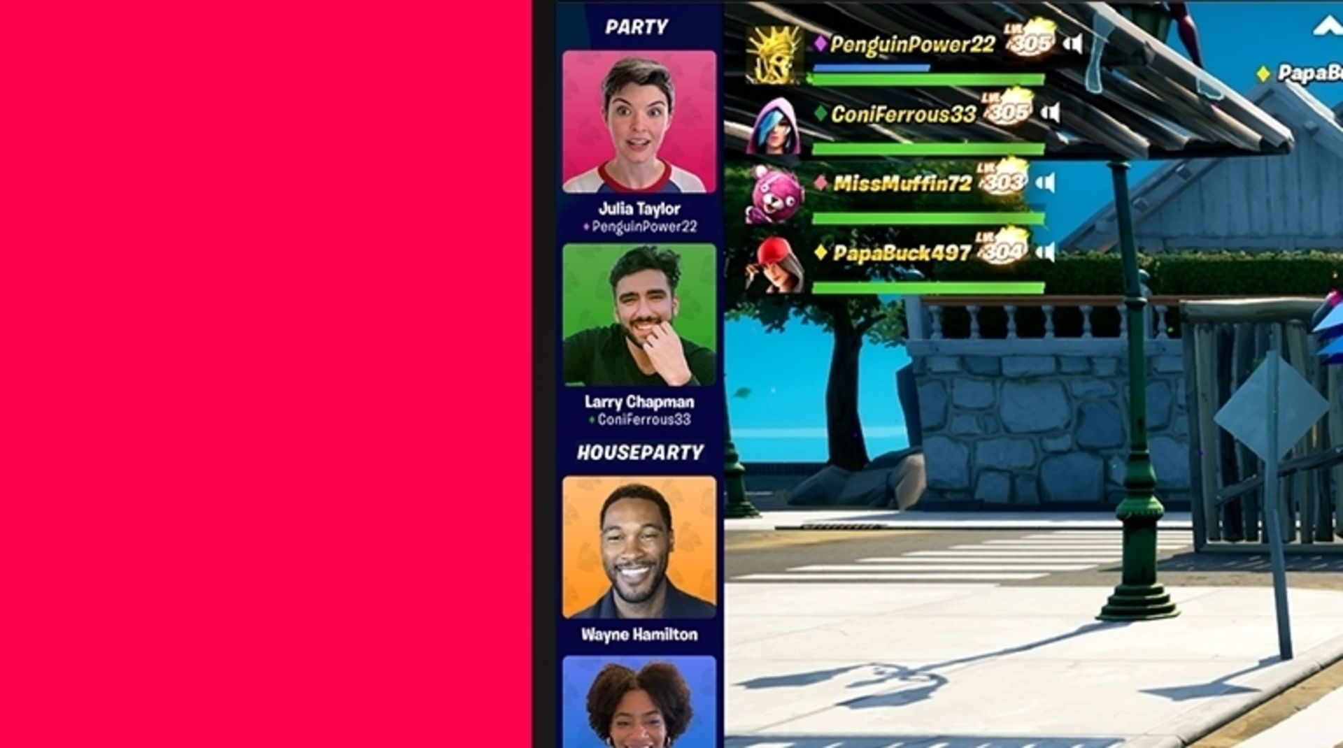 Chat de video en Fortnite Chat de video en Fortnite
