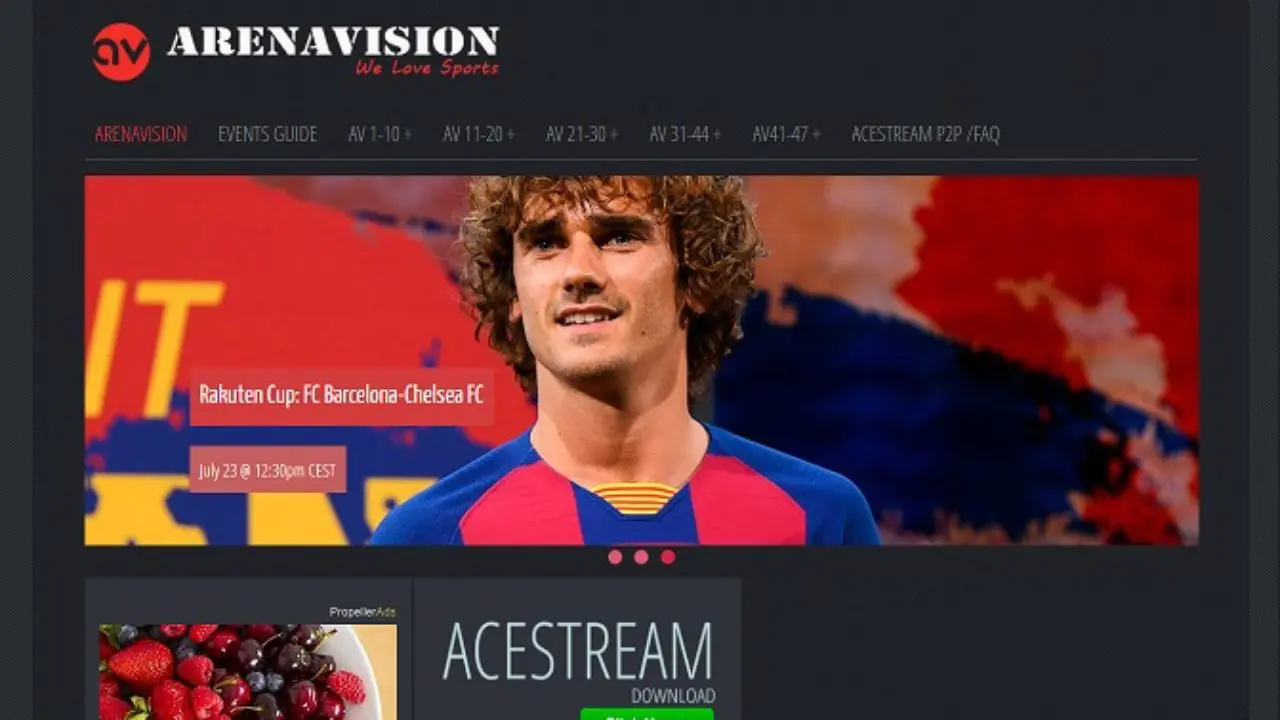 Cómo obtener enlaces para ver partidos de fútbol gratis en Arenavision