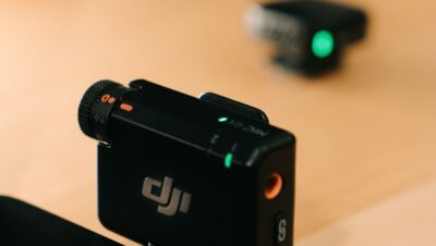 Micrófono inalámbrico para el móvil